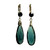 Color: TEAL TOPAZ - Ear Candy Drop Earrings K290-50685846126865 Color: TEAL TOPAZ - Ear Candy Drop Earrings K290-50685846126865