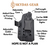 Ruger 57 Jedburgh Light Bearing Holster (Left Handed)