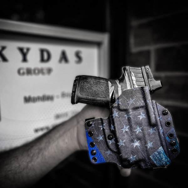 blue lives matter holster print