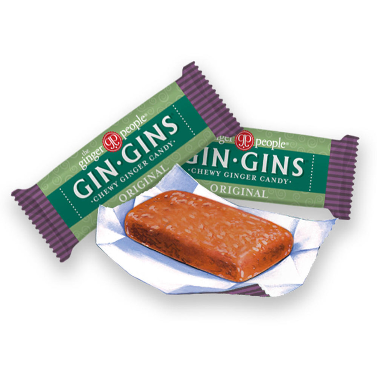 The Ginger People Gin Gins Original Ginger Chews 60g