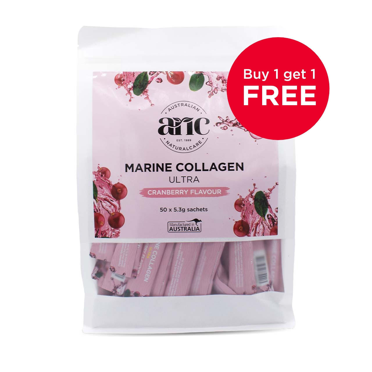 Marine Collagen Ultra Cranberry Flavour 50 sachets