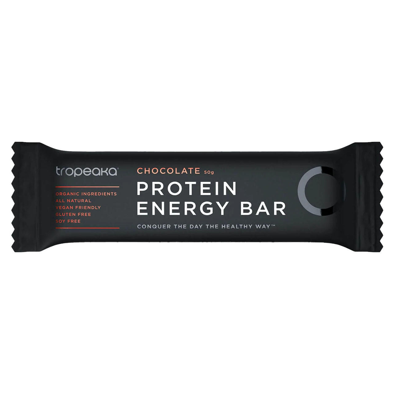Tropeaka Protein Energy Bar Chocolate Flavour 50g