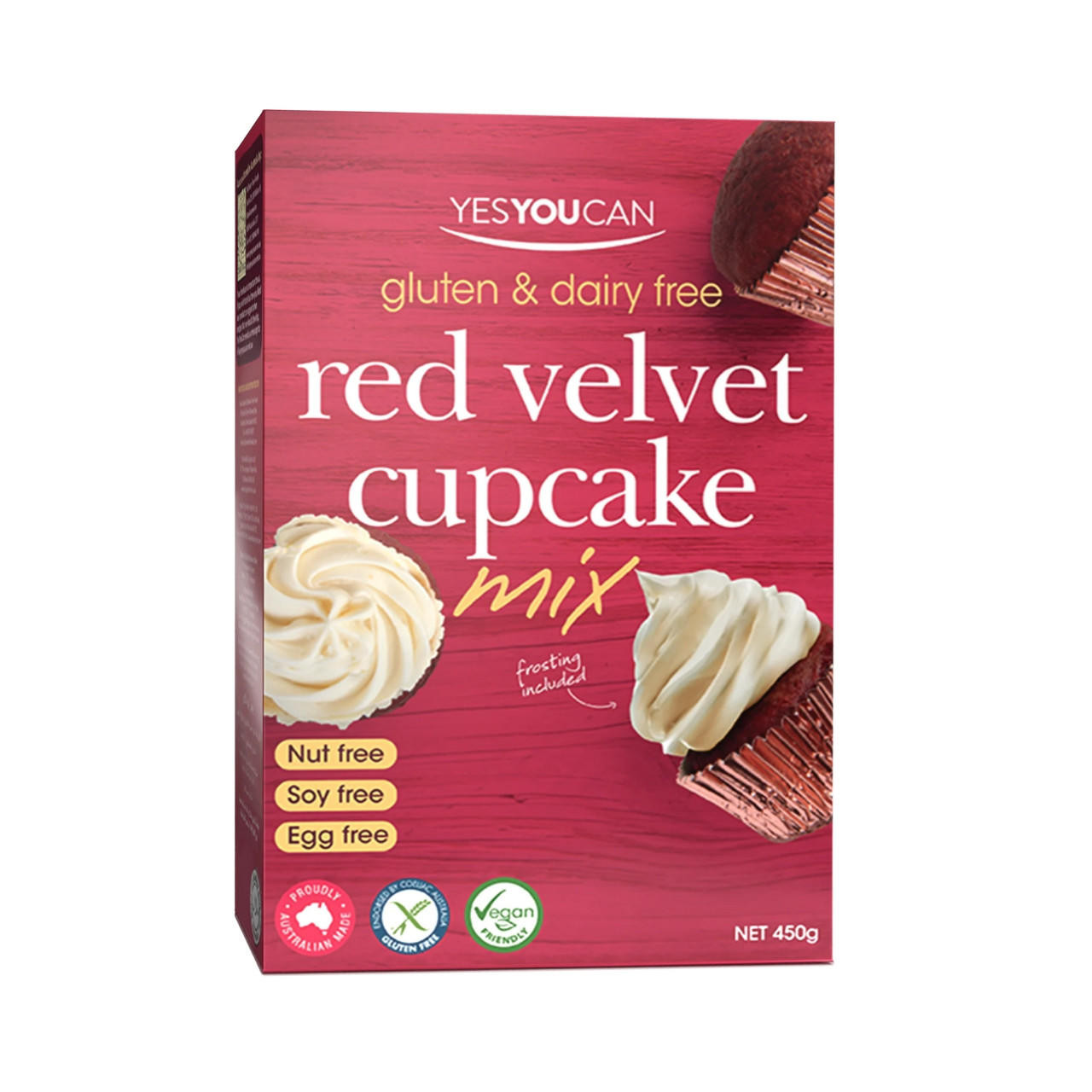  Yes You Can Red Velvet Cupcake Mix 450g 