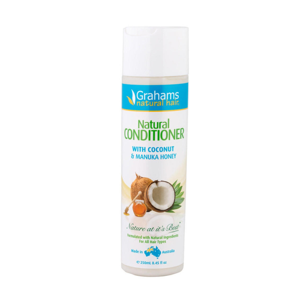 Grahams Natural Alternatives Grahams Natural Conditioner with Coconut & Manuka Honey 250ml 