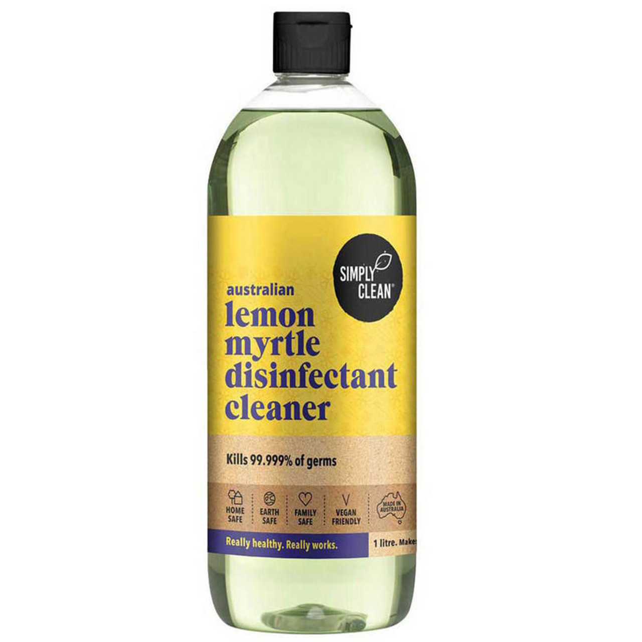 Simply Clean Lemon Myrtle Disinfectant Cleaner 1 litre