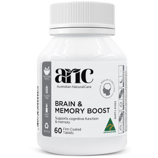 Australian NaturalCare Brain and Memory Boost 60 tabs 