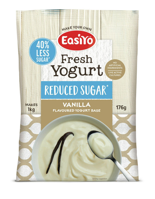 EasiYo EasiYo Reduced Sugar Vanilla 176g