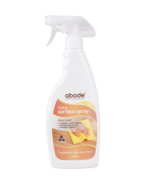 Abode Cleaning Products Abode Timber Surface Cleaner Atlas Cedar 500ml