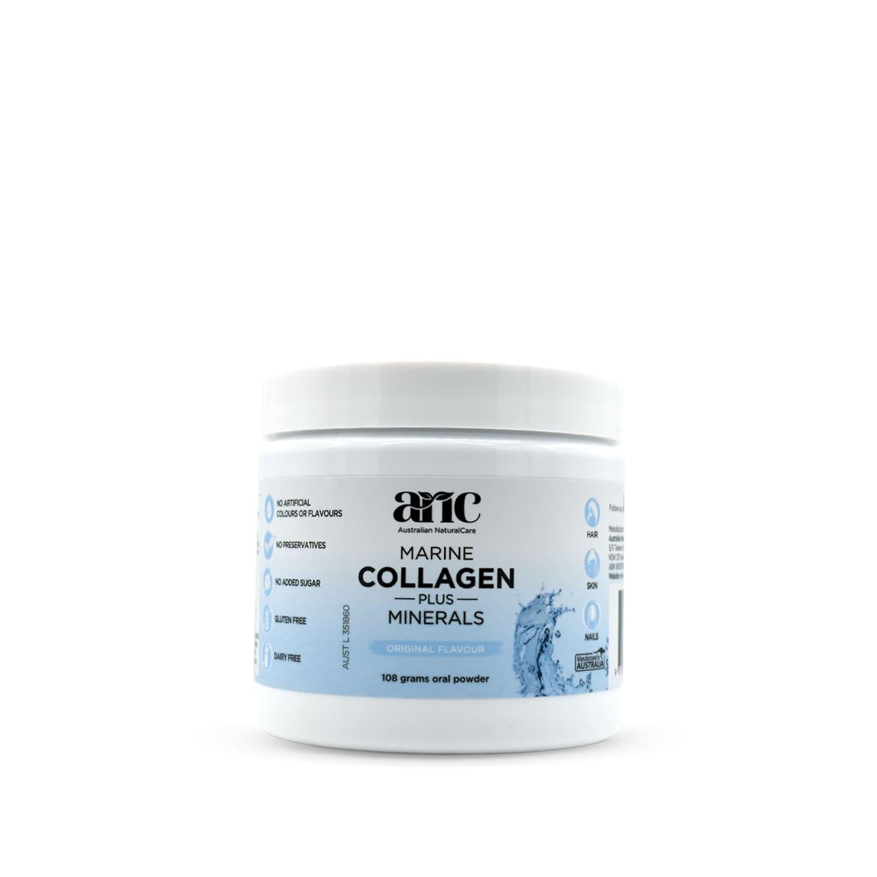 Image of Marine Collagen Plus Minerals Original Flavour 108g