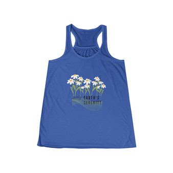 Women's Flowy Racerback Tank_ Dynamic Elegance from WesternPulse_ Series SPW WFRBT PT002_ Limited Edition