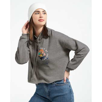 Women's Cropped Hoodie|Bella + Canvas 7502_Series SPW WCH GL004_ Limited Edition