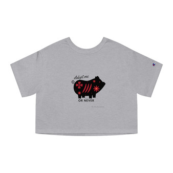 Champion Women's Heritage Cropped T-Shirt_Series SPW CWHC PT003_WesternPulse Limited Edition