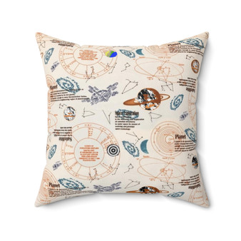 Spun Polyester Square Pillow_ N Series SPW SPSP PT2BC001_ Personalized Limited Edition