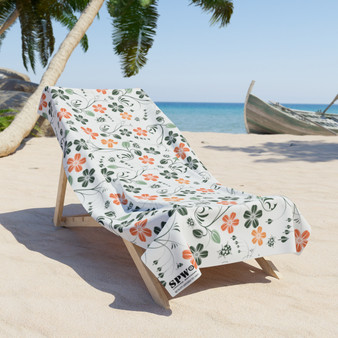 Beach Towel_ Luxurious Bliss by SPW_ N Series SPW BTWL PT2WP 001_Limited Edition