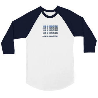 Unisex 3/4 sleeve Raglan T-shirt_Navy Blue_Limited Edition