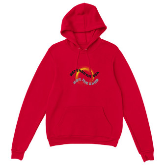 Premium Unisex Pullover Hoodie_Neither the Sea Red001_Limited Edition