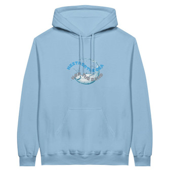Classic Unisex Pullover Hoodie_Neither the Sea_Light Blue_Limited Edition