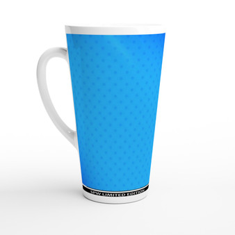 White Latte 17oz Ceramic Mug_ Series NT 002_Limited Edition