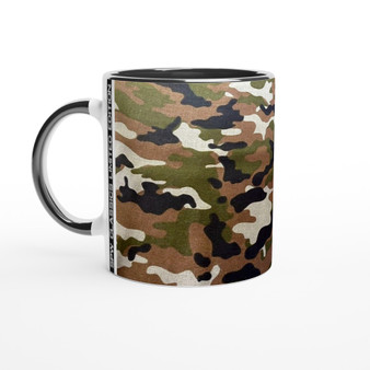 11oz Ceramic Mug with colour in-side_ Camouflage Series 003_Limited Edition