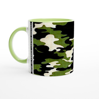 11oz Ceramic Mug with colour in-side_ Camouflage Series 004_Limited Edition