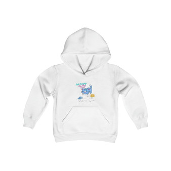 Youth Heavy Blend Hooded Sweatshirt - Cozy Comfort & Playful Prints for Active Kids_ Series SPW YHBHS001_ Limited Edition