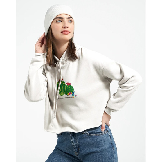 Women's Cropped Hoodie |Bella+Canvas 7502_Series SPW WCH GL001_ Limited Edition