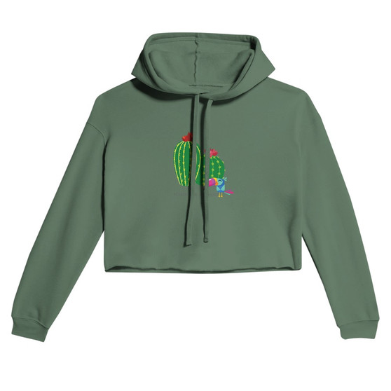 Women's Cropped Hoodie | Bella+Canvas7502_Series SPW WCH GL002_ Limited Edition