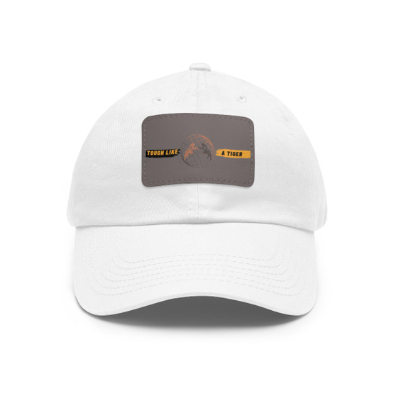 Dad Hat with Leather Patch (Rectangle)_ Series SPW DHWLP PT001_ Signature Limited Edition WesternPulse