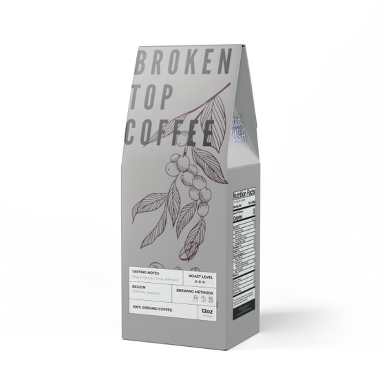 Broken Top Coffee Blend (Medium Roast)_Series SPW BTCB PT2BC001_Designed By SPW of WesternPulse