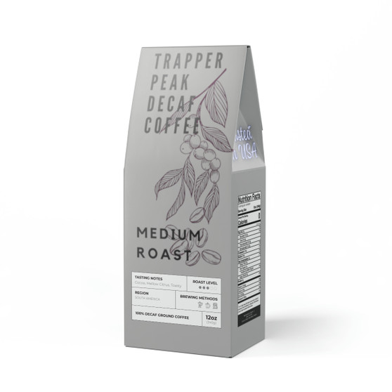 Trapper Peak Decaf Coffee Blend (Medium Roast)_Series SPW BCPT2BC003_ Limited Edition