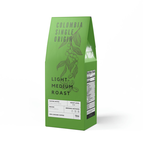 Colombia Single Origin Coffee (Light-Medium Roast)_ Series SPW BCPT2BC004_ Limited Edition