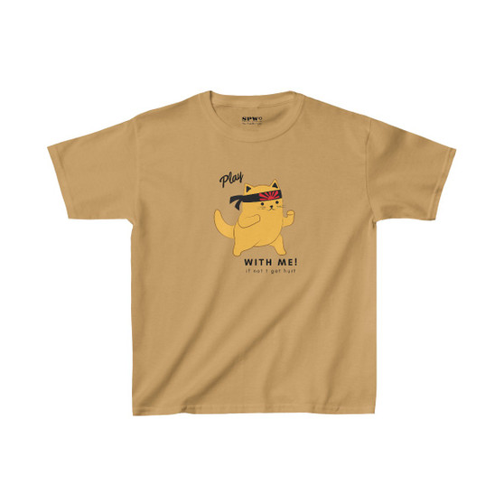Kids Heavy Cotton™ Tee_ Durable Comfort for Every Adventure_ NSeries SPW KHCT PT2BC002_Limited Edition