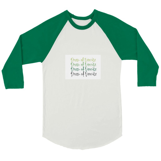 Unisex 3/4 sleeve Raglan T-shirt_ronica_Limited Edition
