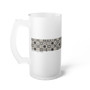 Frosted Glass Beer Mug 16oz_ Series SPW FGBM FT2BC002_Limited Edition by WesternPulse