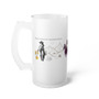 Frosted Glass Beer Mug 16oz_ Series SPW FGBM FT2BC004_Limited Edition by WesternPulse