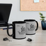 Black Mug (11oz, 15oz)_ NSeries SPW CBM PT2BC017_ Limited Edition Black Ceramic Mug by WesternPulse