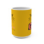 15oz Ceramic Mug_ Limitless Caffeine Joy - by WesternPulse _N Series SPW 15OZCM PT2BC001