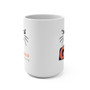 15oz Ceramic Mug_ Limitless Caffeine Joy in Limited Edition - by WesternPulse _N Series SPW 15OZCM PT2BC004