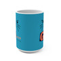 15oz Ceramic Mug_ Limitless Caffeine Joy in Limited Edition - by WesternPulse _N Series SPW 15OZCM PT2BC005