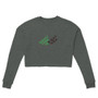 Women's Cropped Sweatshirt | Bella + Canvas 7503_Green Plus_Limited Edition