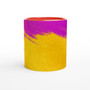 11oz Ceramic Mug with colour in-side_ Series FD 002_Limited Edition