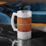 Frosted Glass Beer Mug 16oz_ NSeries SPW FGBM FT2BC002_Limited Edition by WesternPulse