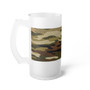 Frosted Glass Beer Mug 16oz_ NSeries SPW FGBM FT2BC005_Limited Edition by WesternPulse