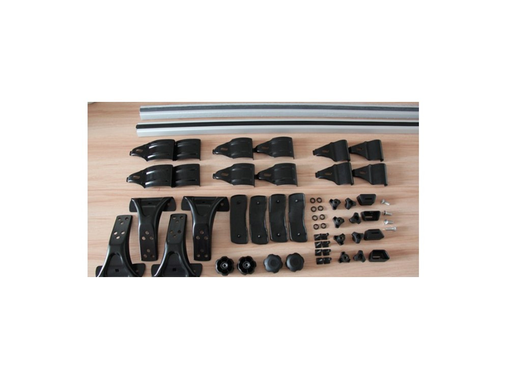 1Pair 120 cm Clip Universal Adjustable Car Roof Rack Cross Bar X bar ...