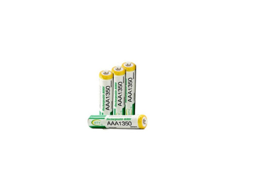 4pcs AAA 1350mAh Ni-Mh 1.2V rechargeable battery Cell General Purpose