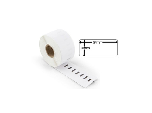 11352 Dymo Compatible Labels Label Writer 25X54mm 500/Roll Direct Thermal