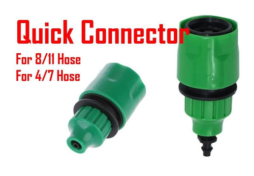 Quick Connector Barbed 8/11 Joint  4/7 Adapter Hose Garden Lawn Watering Quick Connector Barbed 8/11 Joint  4/7 Adapter Hose Garden Lawn Watering