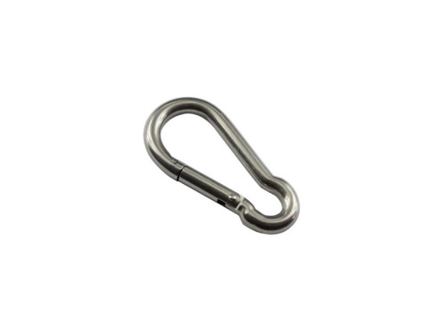 4mm 40kg Stainless 304 Carabiner Carbine Snap Hook Key Lock Shade Sail