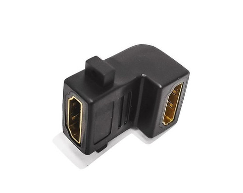 90 Degree Angle HDMI Female To Female Joiner / Extender F to F Adapter