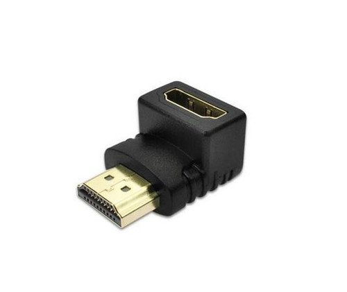 90 Degree Angle HDMI Male To Female Joiner / Extender M to F Adapter